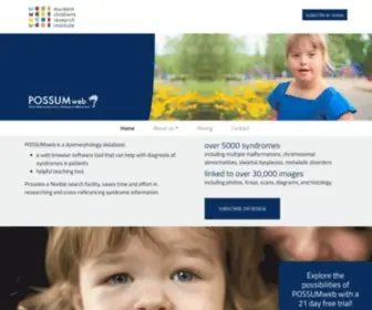 Possum.net.au(POSSUMweb) Screenshot