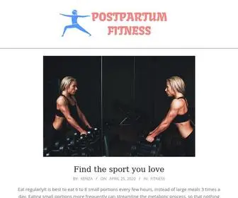 Post-Partum-Fitness.com(PostPartum Fitness) Screenshot