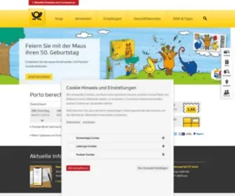 Post-Versandberater.de(Deutsche Post) Screenshot