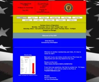 Post593.org(The American Legion) Screenshot