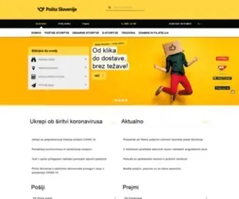 Posta.si(Pošta Slovenije) Screenshot