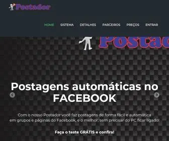 Postador.com.br(Postagens autom) Screenshot