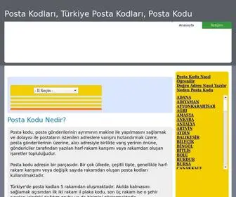 Postakodu.net(Posta Kodu) Screenshot