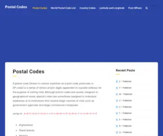 Postal-Codes.net(Zip Codes & Post Codes from Around the World) Screenshot