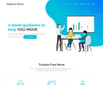 Postaladdressmove.com(E-Book e-book to help in moving) Screenshot
