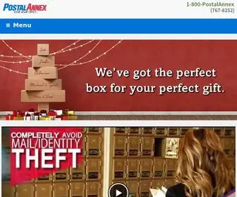 Postalannex.com(Postal service) Screenshot