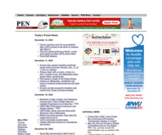 Postalemployeenetwork.com(Postal Employee Network) Screenshot