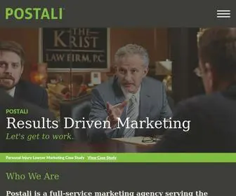 Postali.com(Legal Marketing for Law Firms) Screenshot