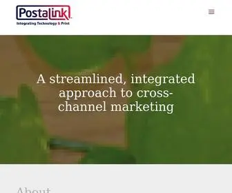 Postalink.net(Supercharge your marketing with PostaLink. Combine tried) Screenshot