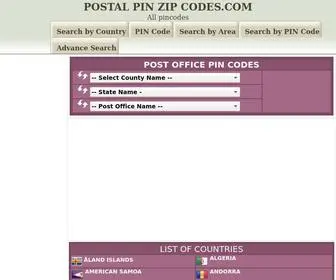 Postalpinzipcodes.com(PIN Code) Screenshot