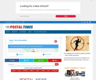 Postaltimes.com(POSTAL NEWS) Screenshot
