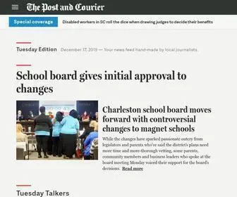 Postandcourier.com(South Carolina News & Charleston SC News) Screenshot