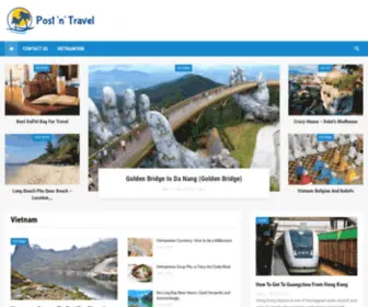 Postandtravel.com(Post & Travel) Screenshot