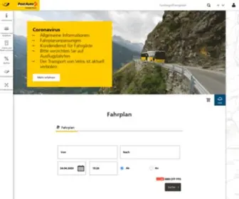 Postauto.ch(Mobil unterwegs mit der gelben Klasse) Screenshot