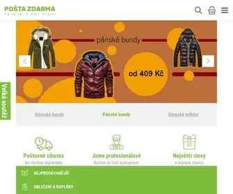Postazdarma.cz(Tisíce produktů bez poštovného) Screenshot