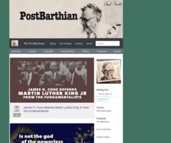 Postbarthian.com(The PostBarthian) Screenshot