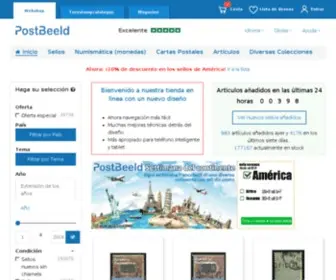 Postbeeld.es(Tienda Filatélica) Screenshot