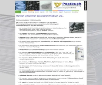 Postbuch.at(Postbuch mit Dokumenten) Screenshot