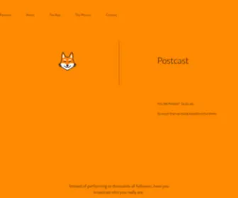 Postcast.com(Postcast) Screenshot