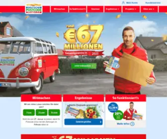 Postcode-Lotterie.de Screenshot