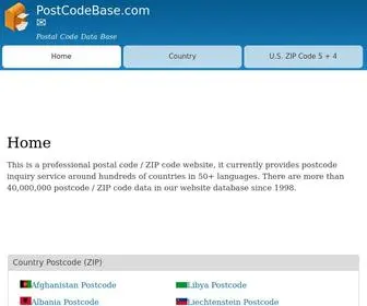 Postcodebase.com(Postcodebase) Screenshot