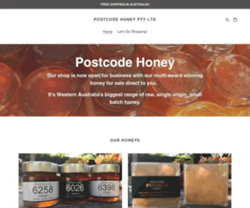 Postcodehoney.com.au(Postcode Honey) Screenshot