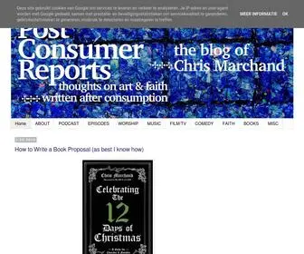Postconsumerreports.com(PostConsumer Reports) Screenshot