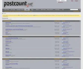 Postcount.net(Vbulletin) Screenshot