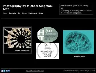 Postdiluvianphoto.com(Digital Photography by Michael Singman) Screenshot