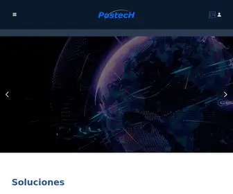 Postech.com.mx(Postech IT Solution Provider Navbar ES) Screenshot