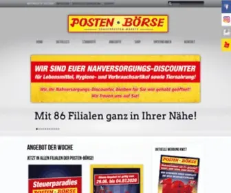 Posten-Boerse.de(POSTEN-BÖRSE) Screenshot