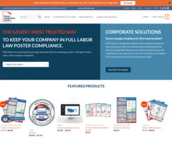 Postercompliance.com(Labor Law Posters 2020) Screenshot
