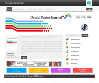 Posterjournal.com(Dental Poster Journal) Screenshot