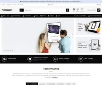 Postermanya.com(Poster, Afiş, Kanvas ve Çerçeveli Tablo Mağazası) Screenshot