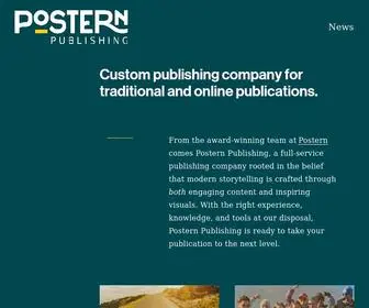 Posternpublishing.com(Postern Publishing) Screenshot