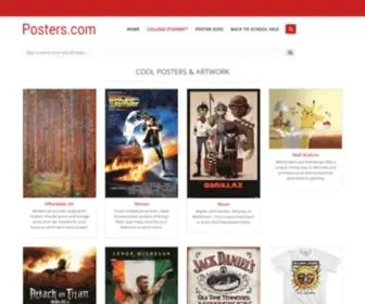 Posters.com(Posters and Prints) Screenshot