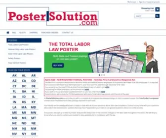 Postersolution.com(Labor Law Posters) Screenshot