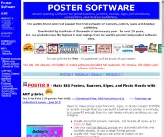 Postersw.com(Poster Software) Screenshot