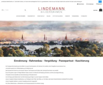 Posterversand.de(Lindemann Bilderrahmen e.K) Screenshot