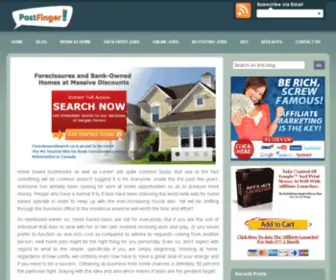 Postfinger.com(Post Finger) Screenshot