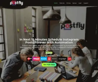 Postfly.io(Instagram Automation Tool) Screenshot