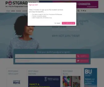 Postgrad.com(Postgraduate Courses) Screenshot