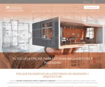 Postgradoingenieria.com(Estudiar Arquitectura) Screenshot