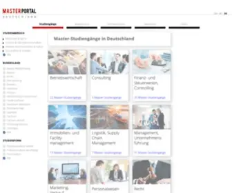 Postgraduate.de(Master und MBA in Deutschland) Screenshot