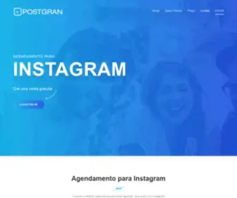 Postgran.com(Agendamento para instagram) Screenshot