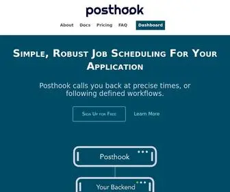 Posthook.io(API service) Screenshot