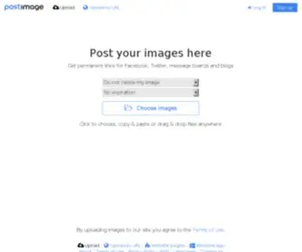 Postimg.org(Free image hosting) Screenshot
