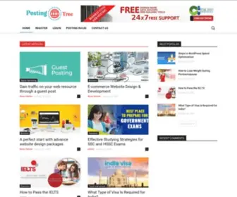 Postingtree.com(Posting Tree) Screenshot