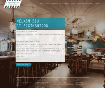 Postkantoordelft.nl('t Postkantoor) Screenshot