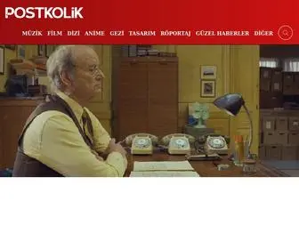 Postkolik.com(Dizi, Film, Müzik, Anime, Gezi, Tasarım) Screenshot